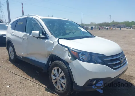 2014 Honda Cr-V Ex-L из США, поврежденный, VIN 5J6RM4H79EL020123